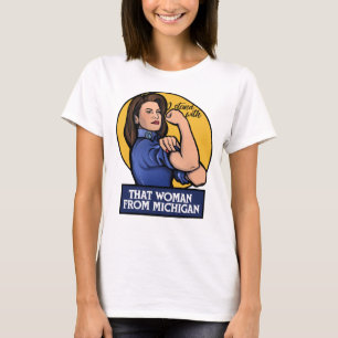 Camiseta Estoy con esa mujer de Michigan