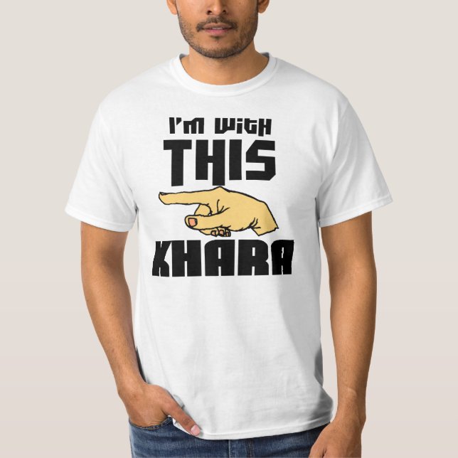 Camiseta Estoy con este Khara (Anverso)