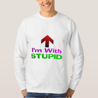Camiseta Estoy con ESTÚPIDO