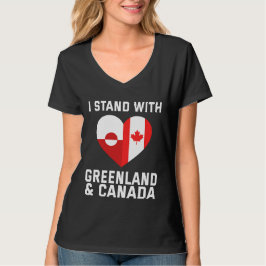 Camiseta Estoy Con Groenlandia Y Canadá