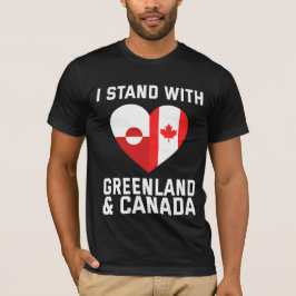 Camiseta Estoy Con Groenlandia Y Canadá