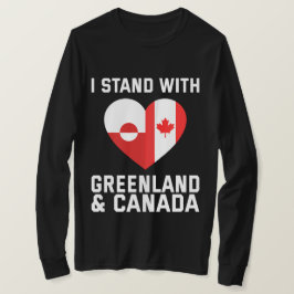 Camiseta Estoy Con Groenlandia Y Canadá