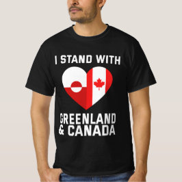 Camiseta Estoy Con Groenlandia Y Canadá