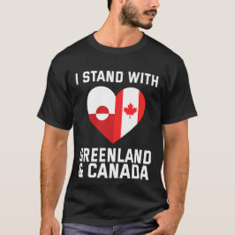 Camiseta Estoy Con Groenlandia Y Canadá