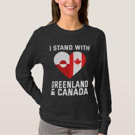 Camiseta Estoy Con Groenlandia Y Canadá