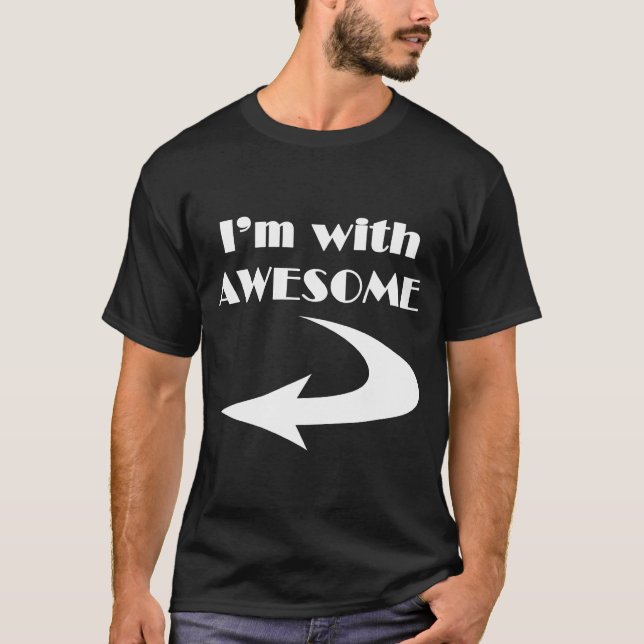 Camiseta Estoy con impresionante (Anverso)