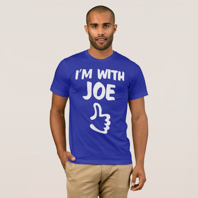 Camiseta Estoy con Joe - Lapis (Anverso completo)
