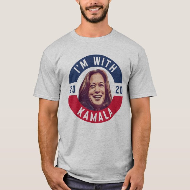 Camiseta Estoy con Kamala (Anverso)