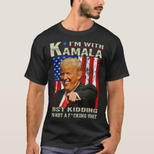 Camiseta Estoy con Kamala, solo me está matando a mí, no a 