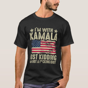 Camiseta Estoy con Kamala solo secuestrando no es una elecc
