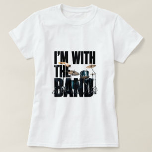 Camiseta 🥁 Estoy Con La Banda Cita Divertida Para Amante D