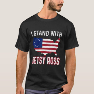 Camiseta Estoy Con La Bandera Estadounidense Betsy Ross 4 D