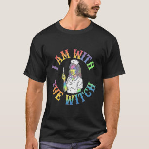 Camiseta Estoy con la bruja - Halloween espeluznante y míst