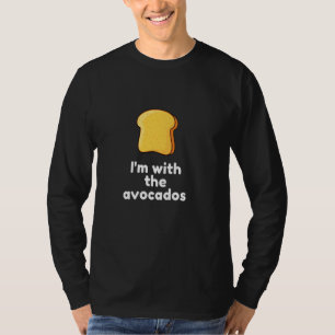 Camiseta Estoy Con La Cosa De Halloween De Aguacates, Curio