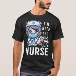 Camiseta Estoy Con La Enfermera