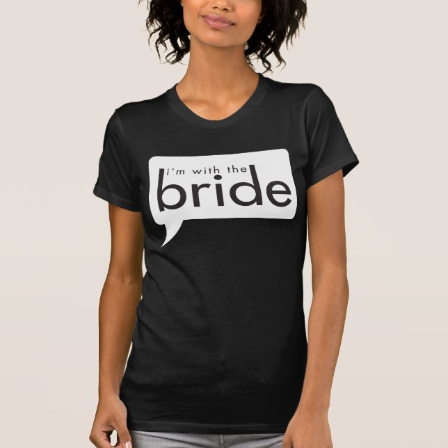 Camiseta ¡Estoy con la novia! (Anverso)