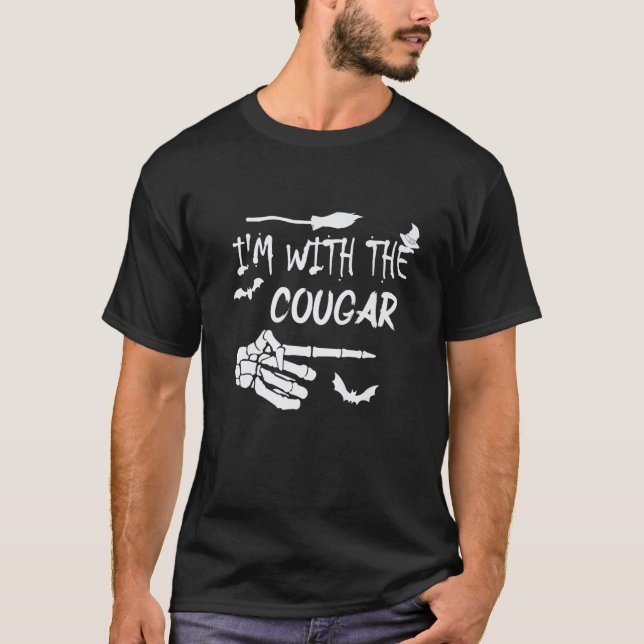 Camiseta Estoy con la pesadilla de Cougar (Anverso)