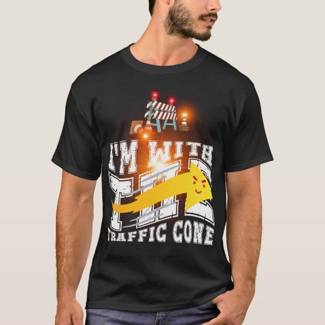 Camiseta Estoy con las divertidas parejas de Halloween de T (Anverso)