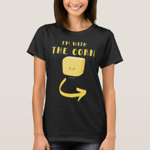 Camiseta Estoy con las nubes de maíz.