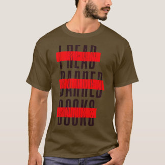 Camiseta Estoy Con Los Lectores De Libros Graciosos Prohibi