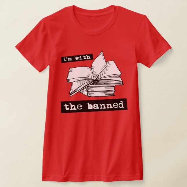 Camiseta estoy con los libros prohibidos (Distribución)