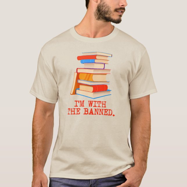 Camiseta Estoy con los libros prohibidos (Anverso)