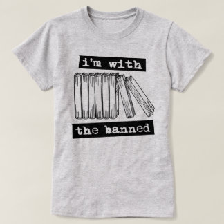 Camiseta estoy con los libros prohibidos