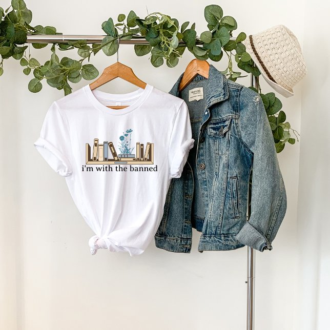 Camiseta Estoy con los libros prohibidos - Divertidos (Subido por el creador)