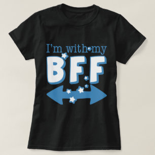 Camiseta Estoy con mi BFF (la flecha doble)