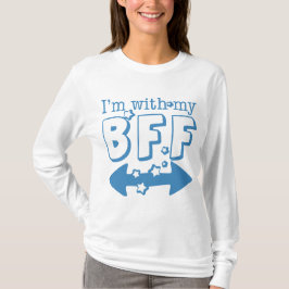 Camiseta Estoy con My BFF (doble flecha)