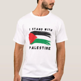 Camiseta Estoy con Palestina con la impresión de diseño de 
