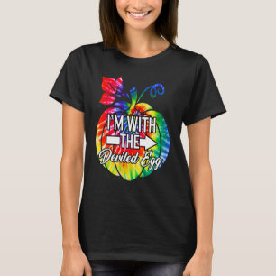 Camiseta Estoy con Pareja de Huevos Desviados coincidiendo 