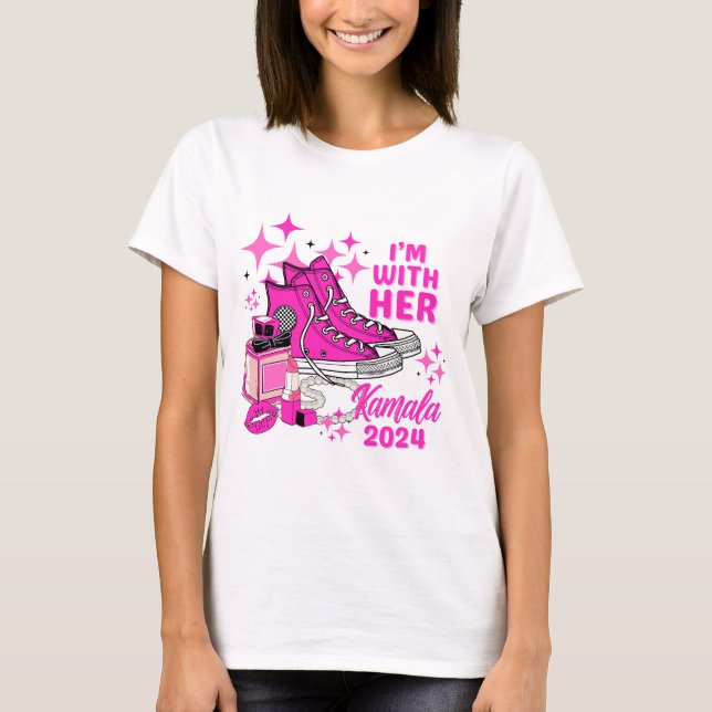 Camiseta Estoy con su Kamala 2024 (Anverso)