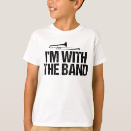 Camiseta Estoy con The Band Funny Trombone Player