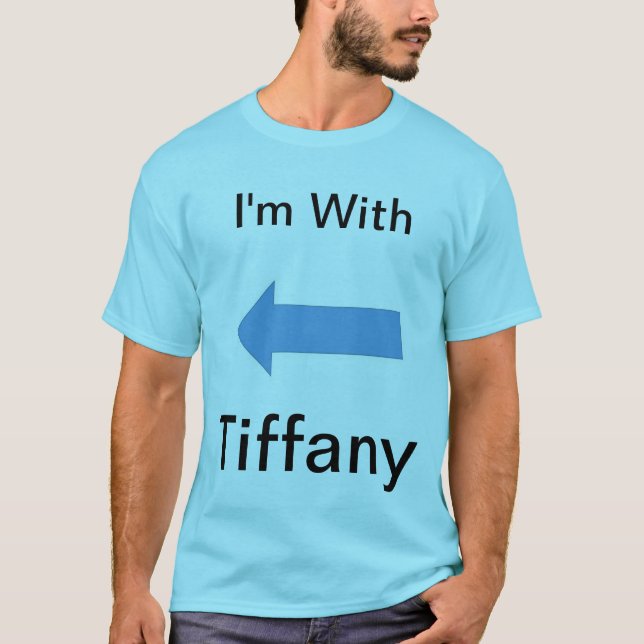 Camiseta Estoy con Tiffany (Anverso)