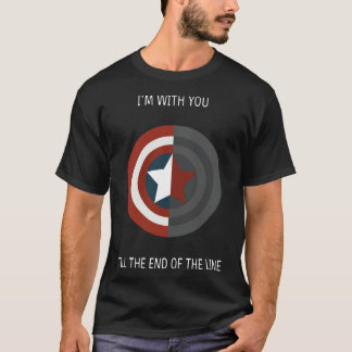 Camiseta Estoy con u hasta el extremo de la línea t-sh