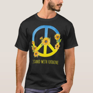 Camiseta Estoy con Ucrania del girasol