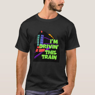 Camiseta Estoy conduciendo este tren Hombres Negro