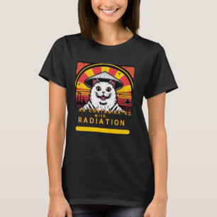 Camiseta Estoy contaminado con radiación Irónico japonés C