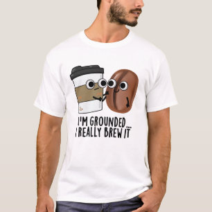 Camiseta Estoy convencido de que lo hago un café divertido
