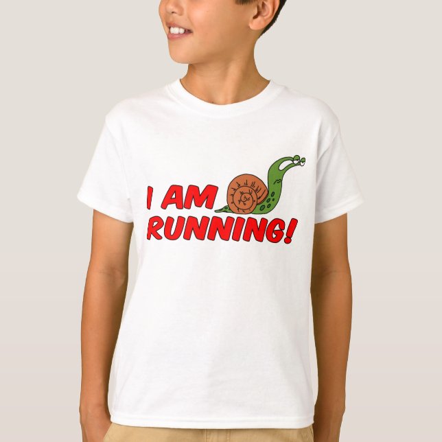 Camiseta Estoy Corriendo Caracol (Anverso)