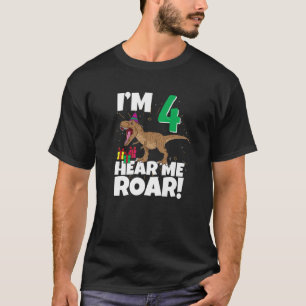 Camiseta Estoy cuatro años oyéndome el rugido del cuarto cu