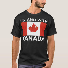 Camiseta Estoy de acuerdo con Canadá y Canadá