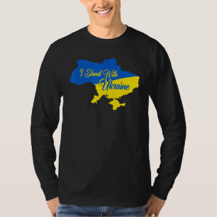 Camiseta Estoy De Acuerdo Con El Mapa De Ucrania