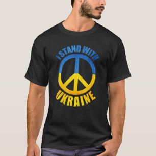 Camiseta Estoy De Acuerdo Con El Símbolo De Paz De Ucrania
