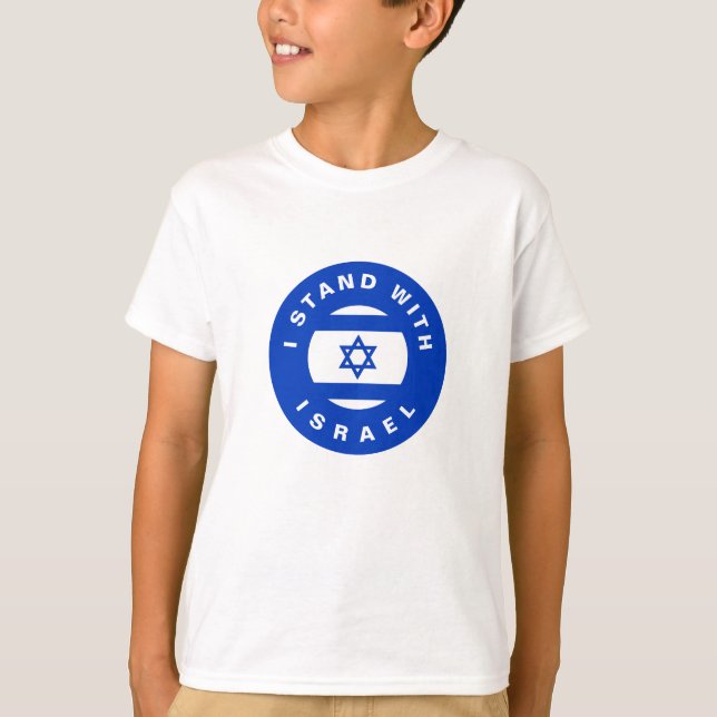 Camiseta Estoy de acuerdo con el texto y la bandera persona (Anverso)