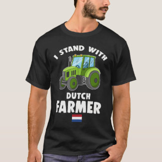 Camiseta Estoy De Acuerdo Con La Bandera De Agricultor Hola