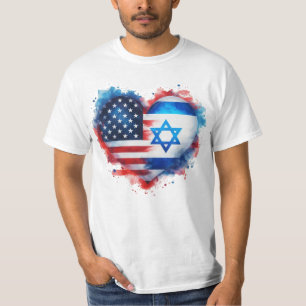 Camiseta Estoy De Acuerdo Con La Bandera De Israel