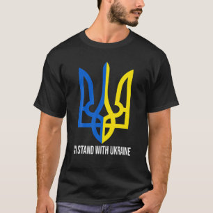 Camiseta Estoy de acuerdo con la bandera de Ucrania apoyand