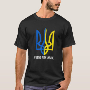 Camiseta Estoy de acuerdo con la bandera de Ucrania apoyand